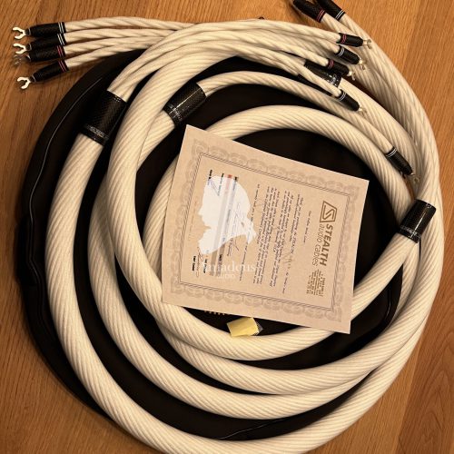 Dream V.10 White 3 meter biwire loudspeaker cable